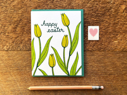 Noteworthy Paper & Press - Easter Tulips Card: Single Card