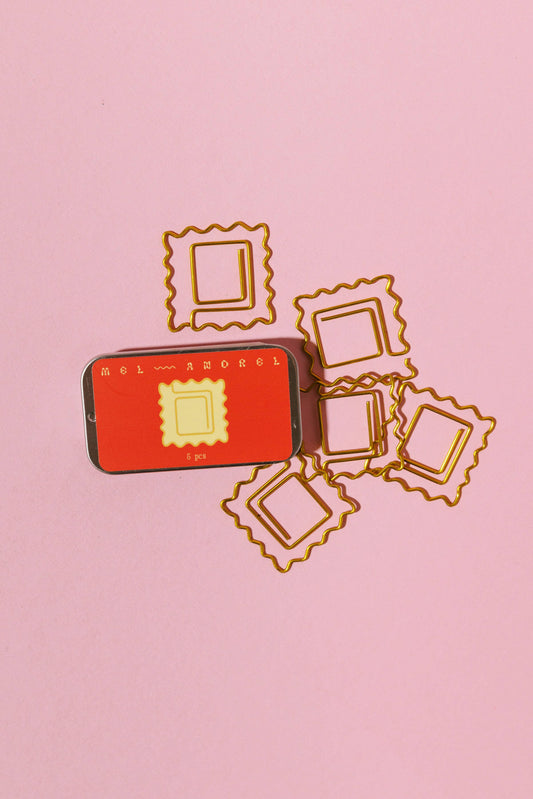 Mel Andrel - Pasta Paper Clip - Ravioli