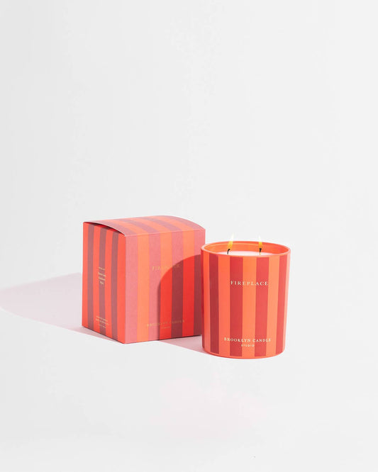 Brooklyn Candle Studio - Fireplace Holiday Candle (Limited Edition)