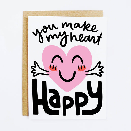 KANDS.CO - Heart Happy Card