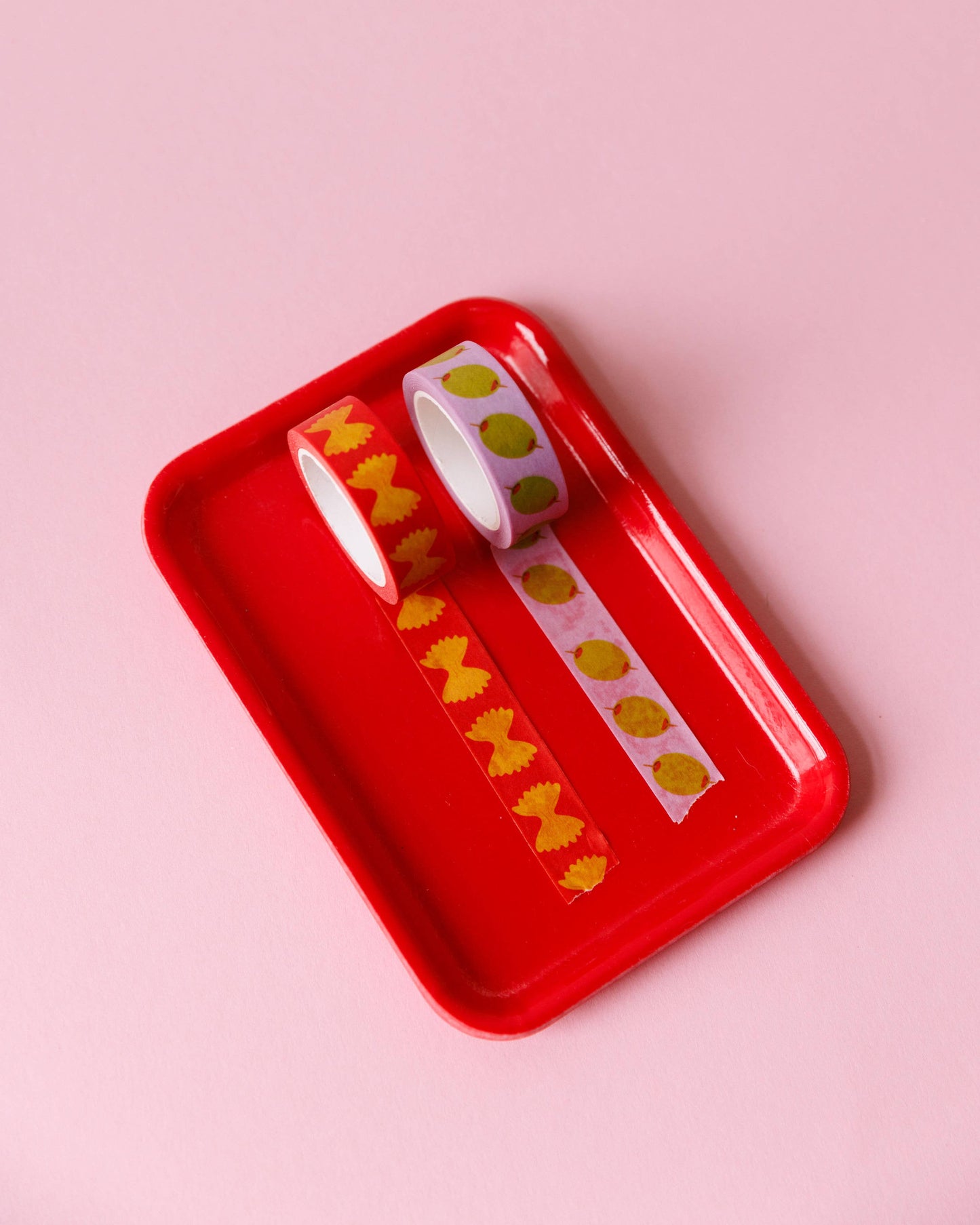 Mel Andrel - Olive & Pasta Washi Tape Two-Pack