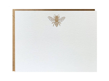 Noteworthy Paper & Press - Honey Bee Flat Notes (Boxed Set of 8)