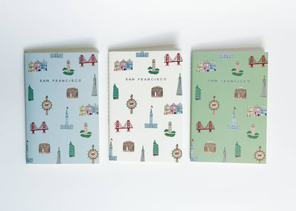 By Aleisha - San Francisco Landmark Notebooks (Set of 3)