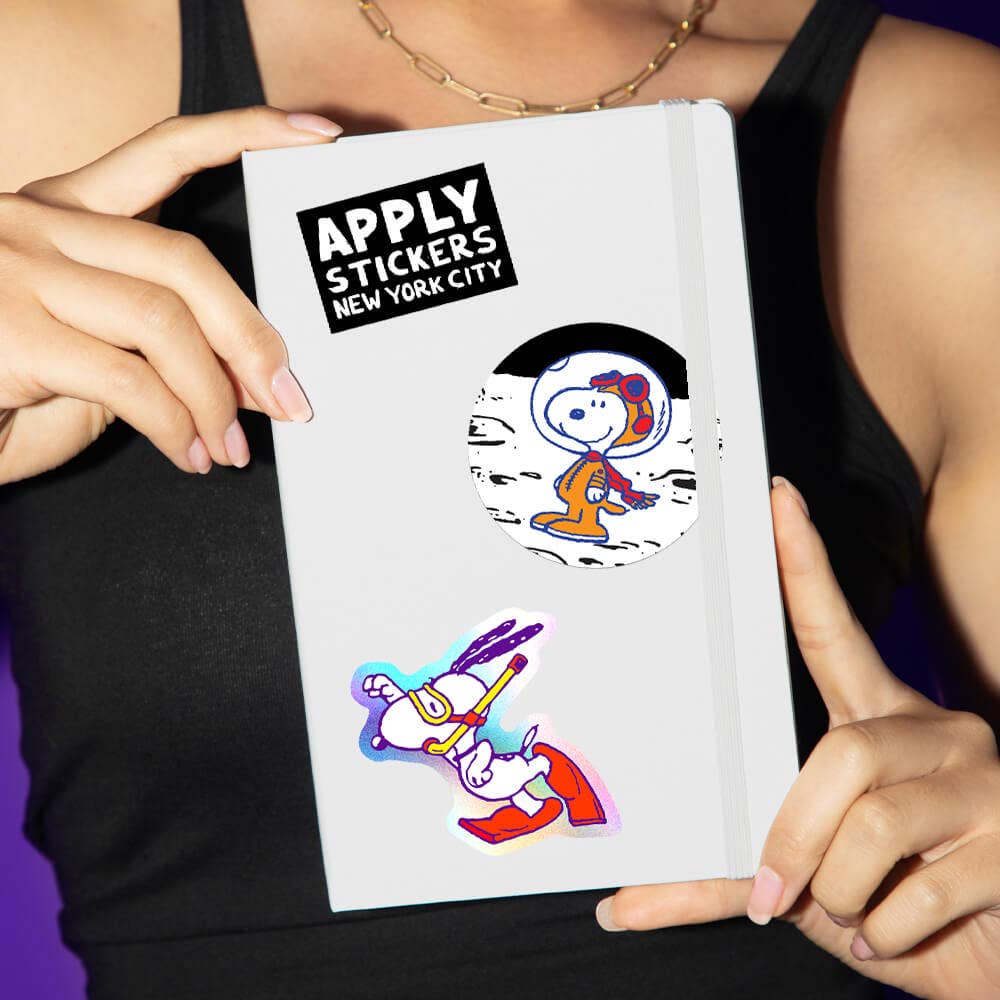 Apply Stickers - Moon Snoopy - Die-Cut Sticker