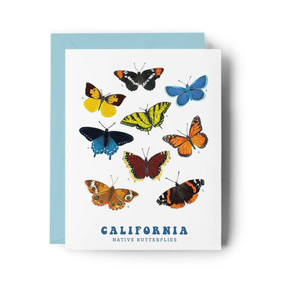 Brenna Daugherty Illustration - California Native Butterflies Card