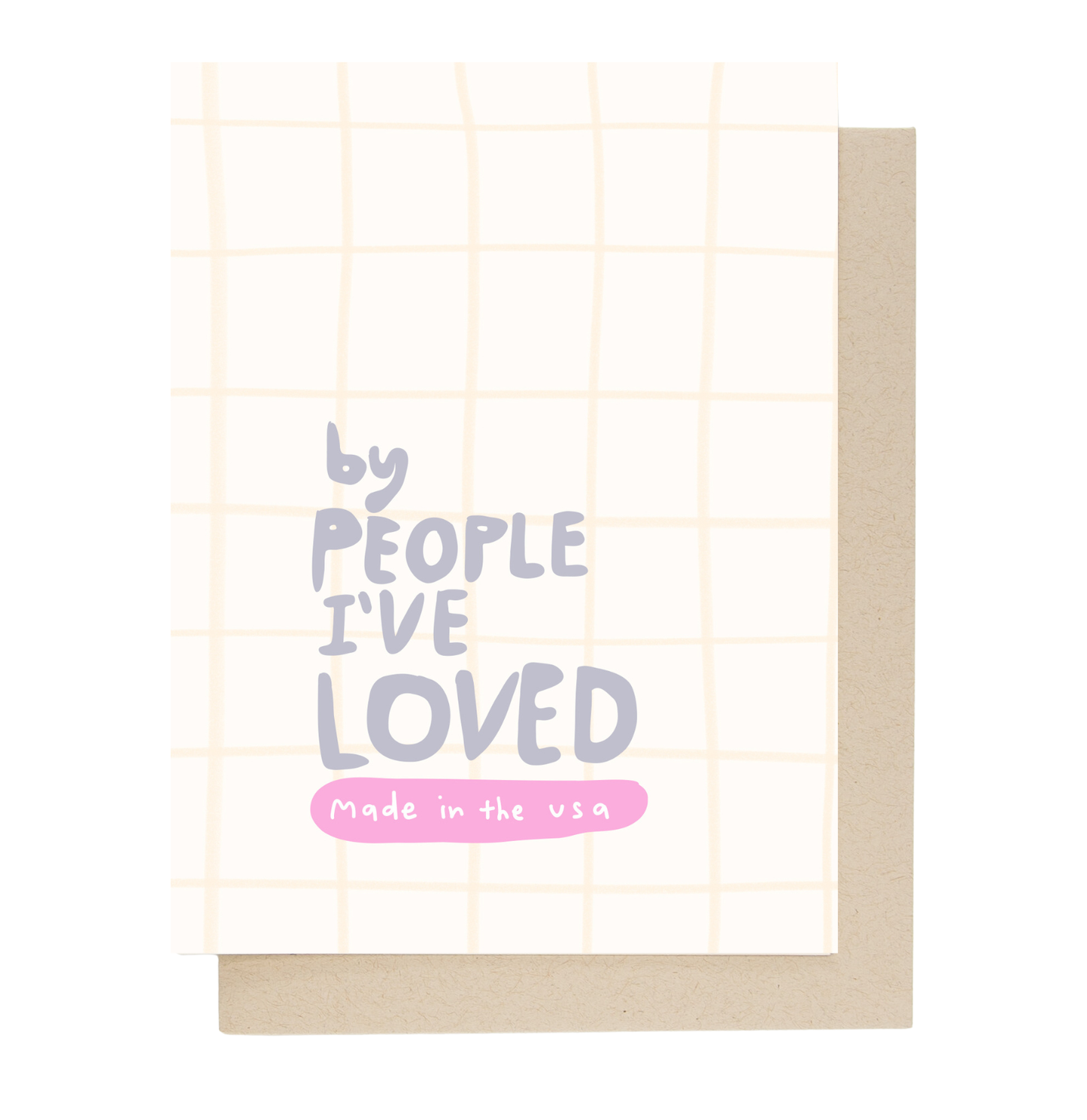 People I've Loved - I'm So Glad Birthday Card - NEW VERISON