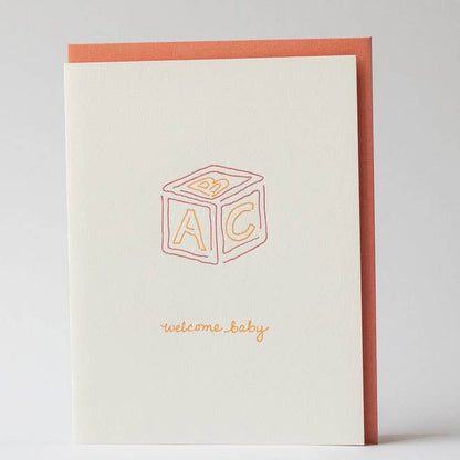Albertine Press - Welcome Baby Greeting Card