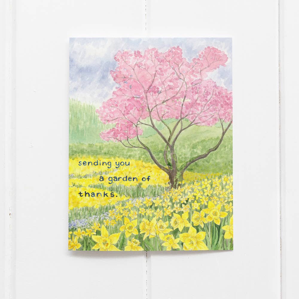 Yardia - Garden of Thanks - Gardening Thank You Card