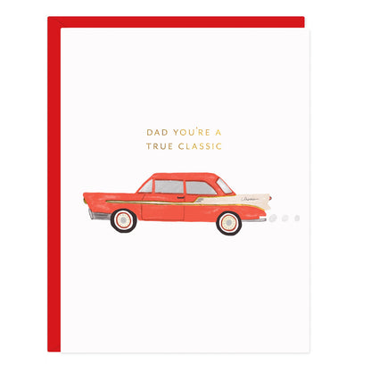 Ramona & Ruth - Dad Classic Car Card