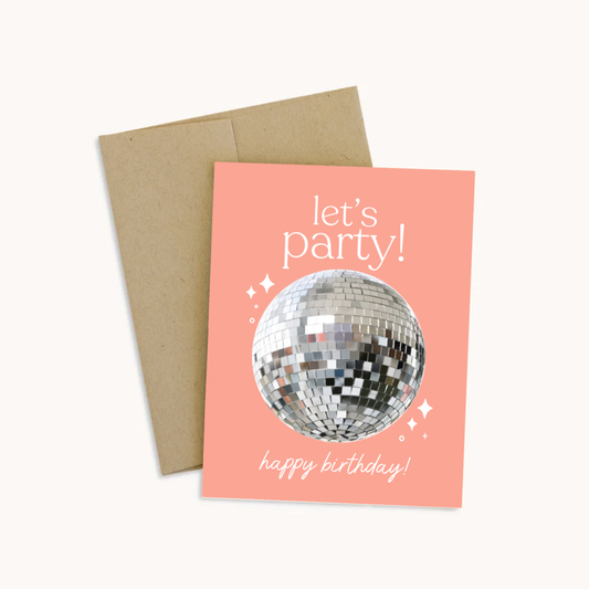 Elyse Breanne Design - Disco Happy Birthday Greeting Card