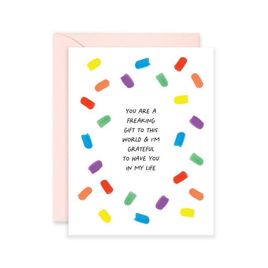 Isabella MG - Confetti Pride Greeting Card