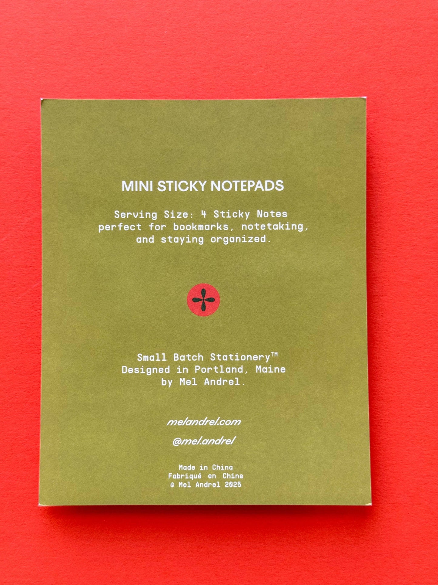 Mel Andrel - Bite Sized Mini Sticky Tabs