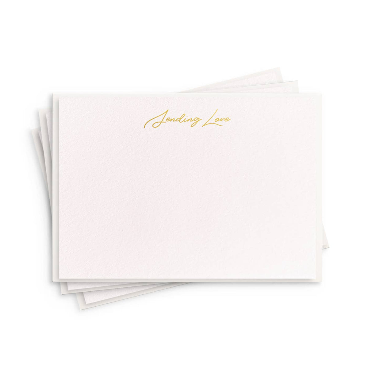Dahlia Press - Sending Love Fancy Flat - Foil Box Set of 8 Stationery