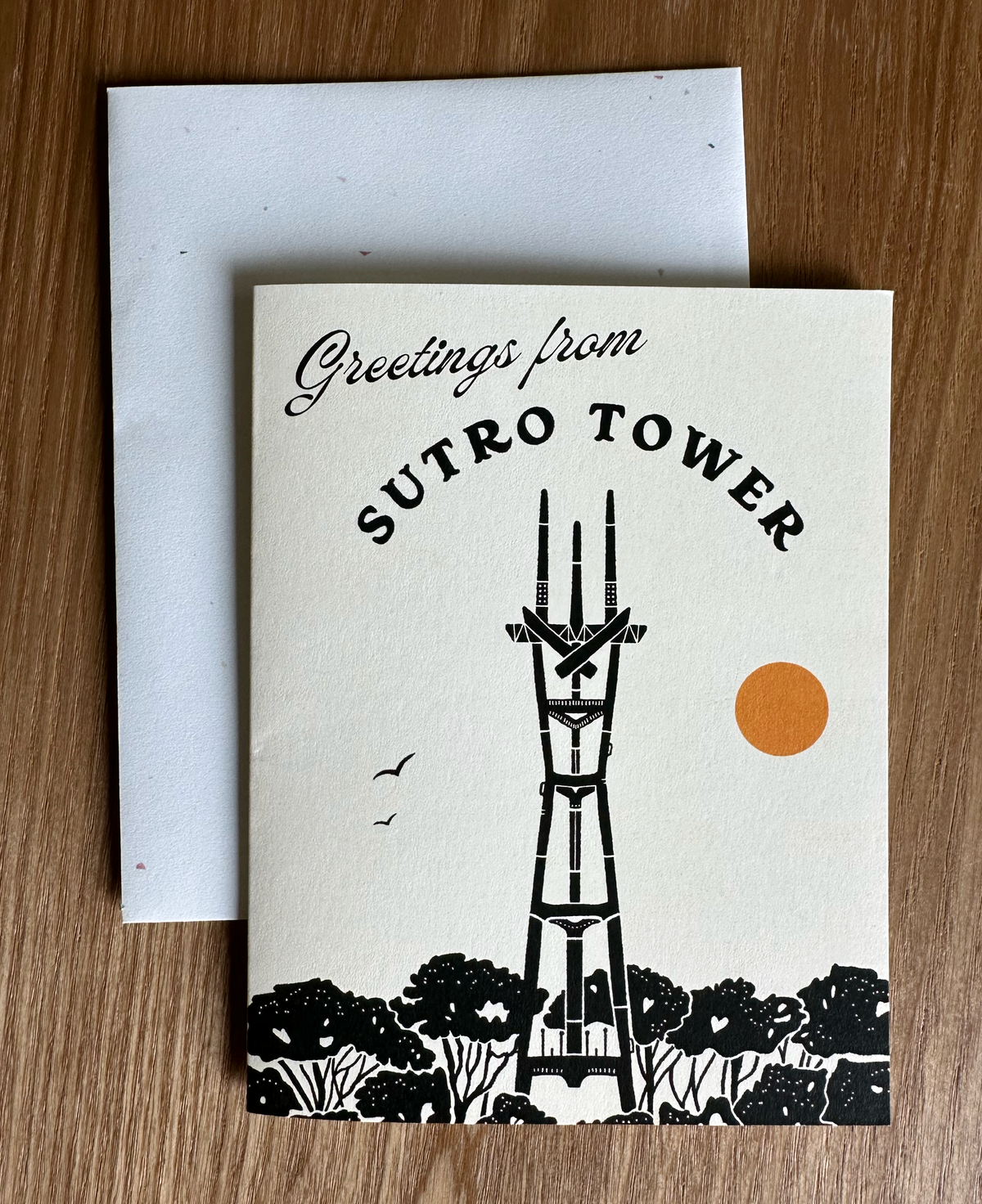 Hollis Callas - Sutro Tower | Greeting Card