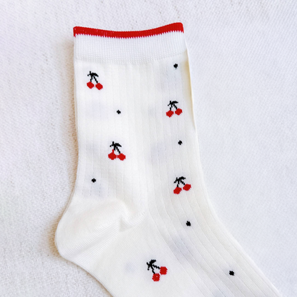 Ellison+Young - Cherries All Over Sock
