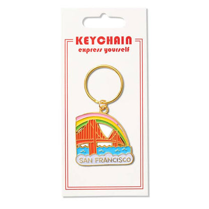 THE FOUND - San Francisco Golden Gate Bridge Keychain