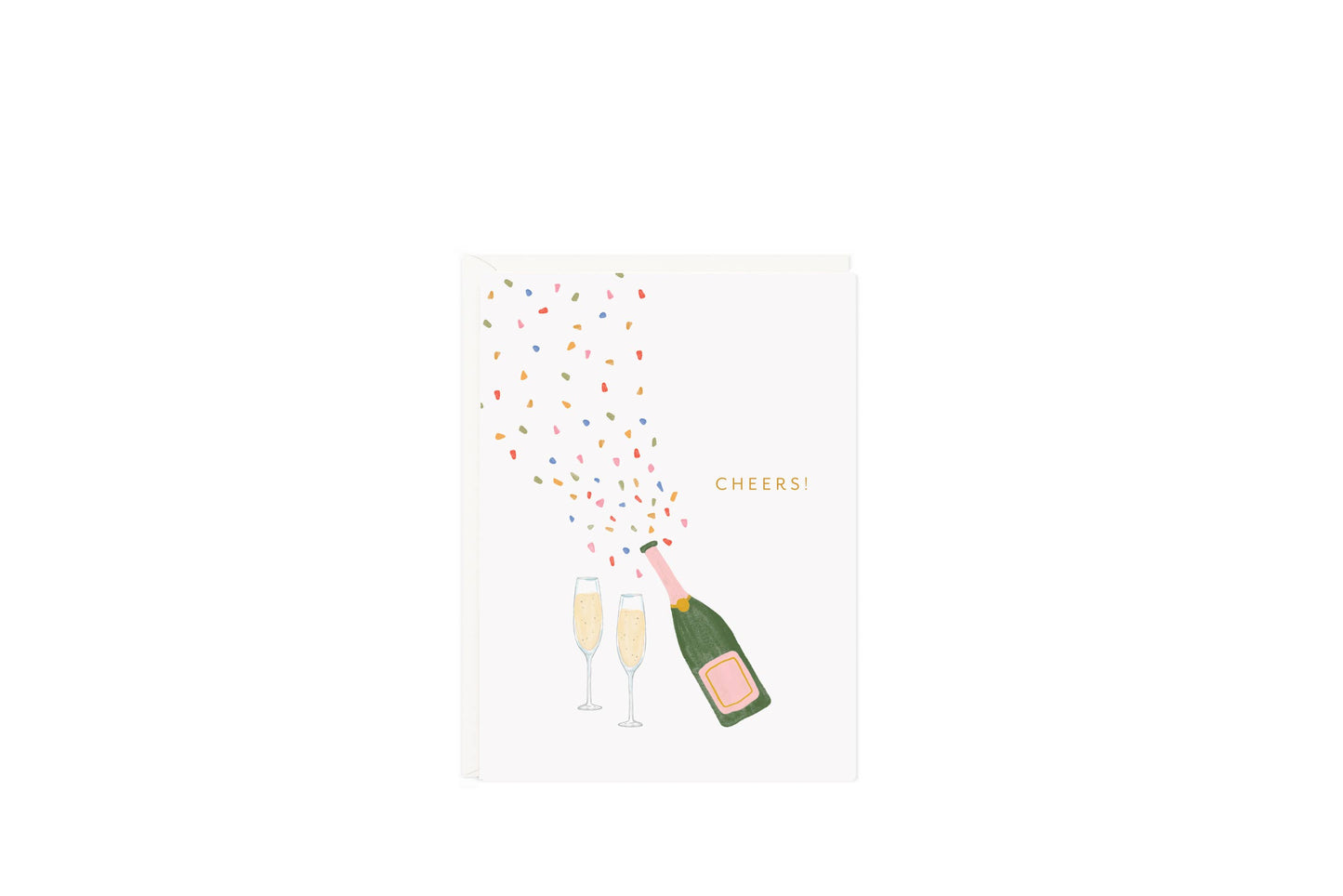 Ramona & Ruth - Cheers Champagne Mini Card