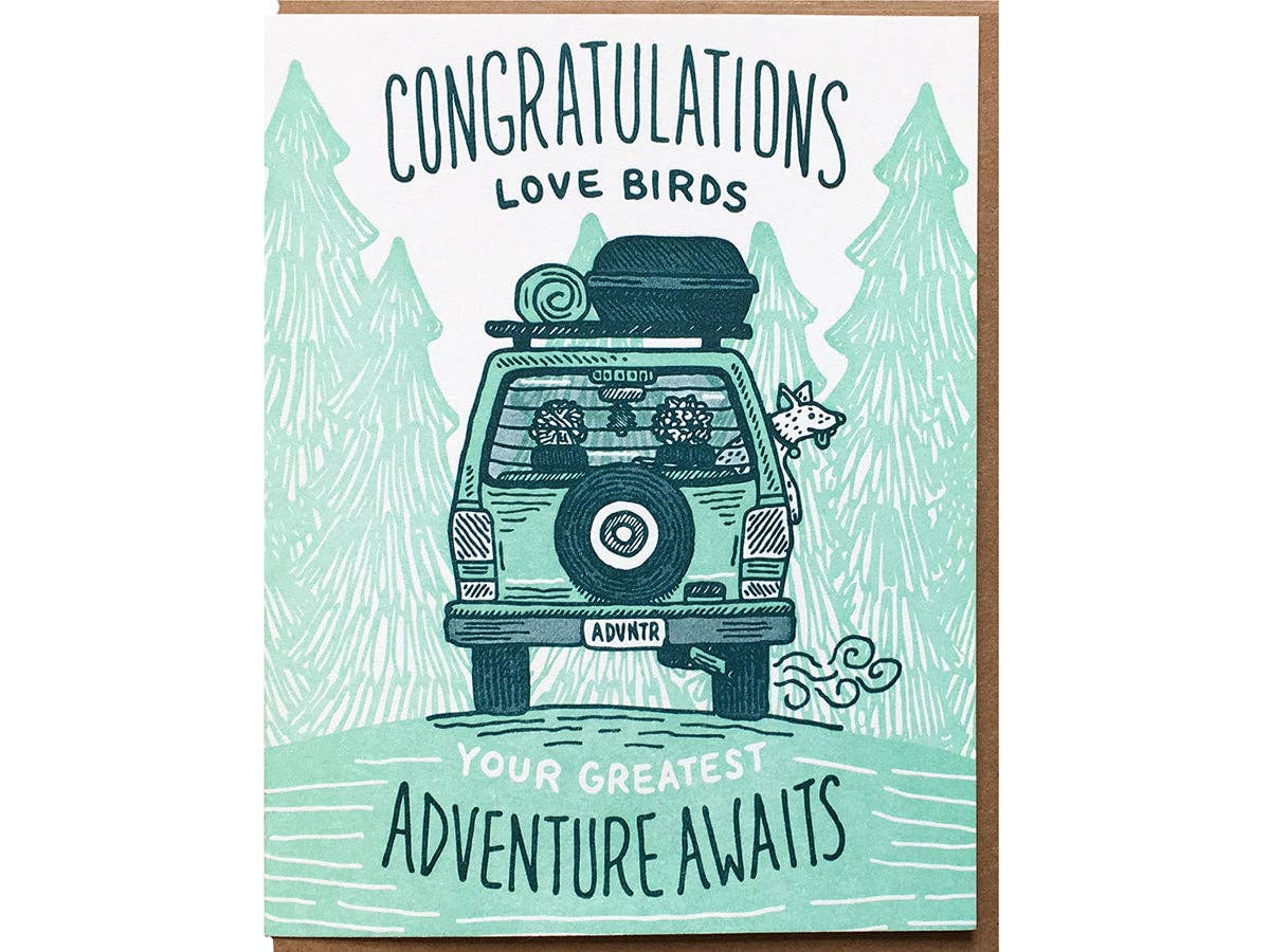 Noteworthy Paper & Press - Congrats Adventure Card