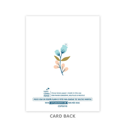 Lucy Loves Paper - Sinceras Condolencias | Spanish Sympathy & Bereavement Card