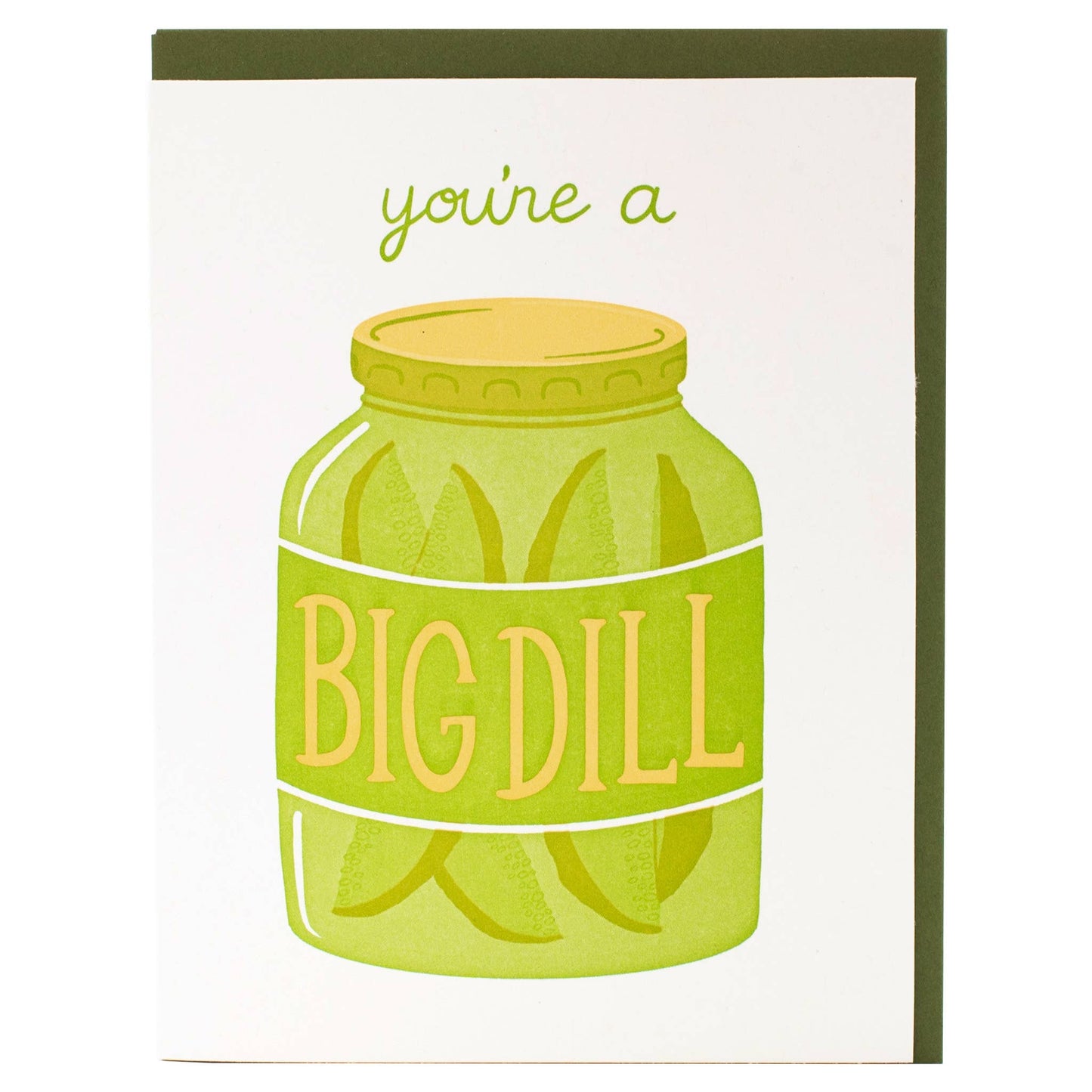 Smudge Ink - Dill Pickles Congratulations Card