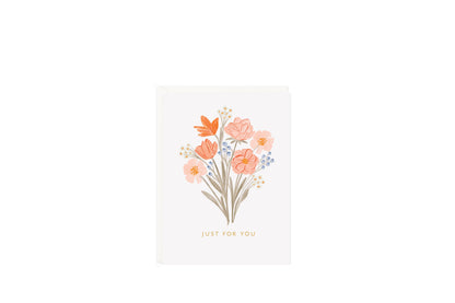 Ramona & Ruth - Just For You Bouquet Mini Card