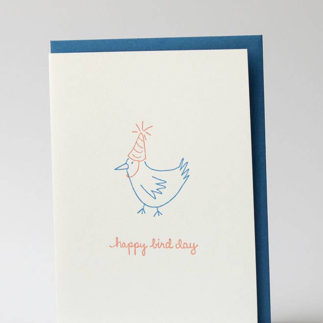 Albertine Press - Happy Bird Day Greeting Card