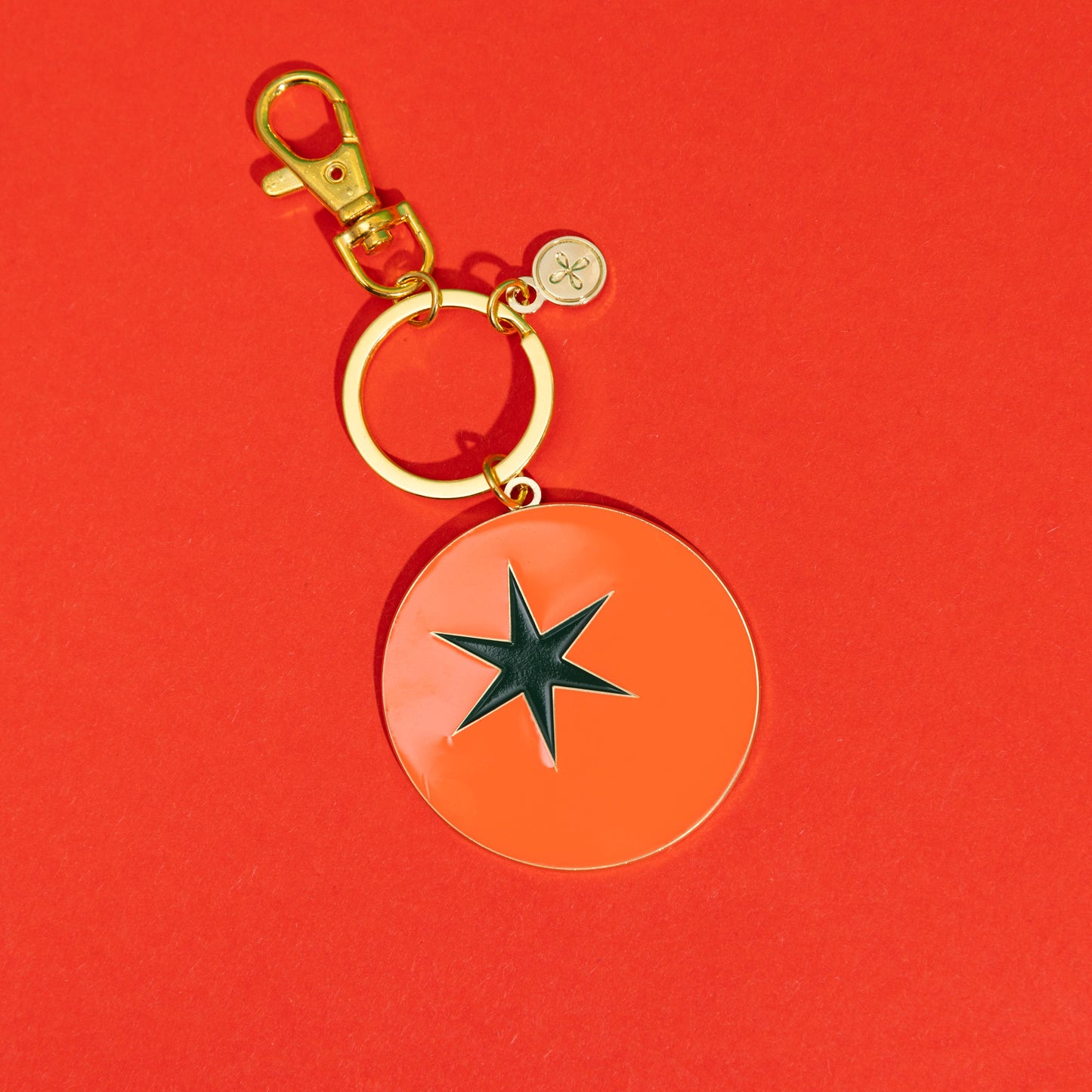 Mel Andrel - Tomato Enamel Keychain & Bag Charm