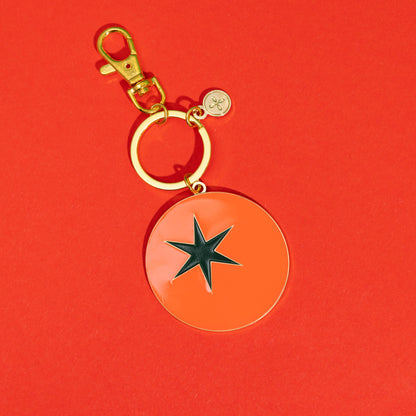 Mel Andrel - Tomato Enamel Keychain & Bag Charm