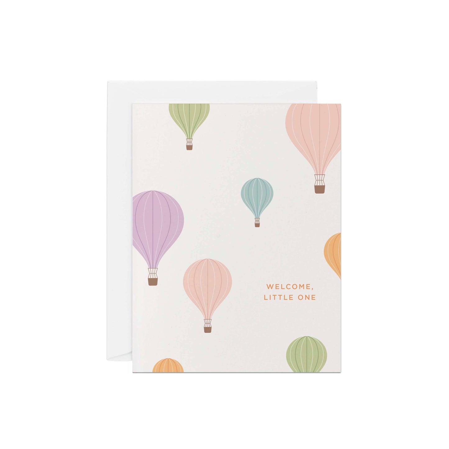 Line & Kind Paper - Welcome, Little One Hot Air Balloon