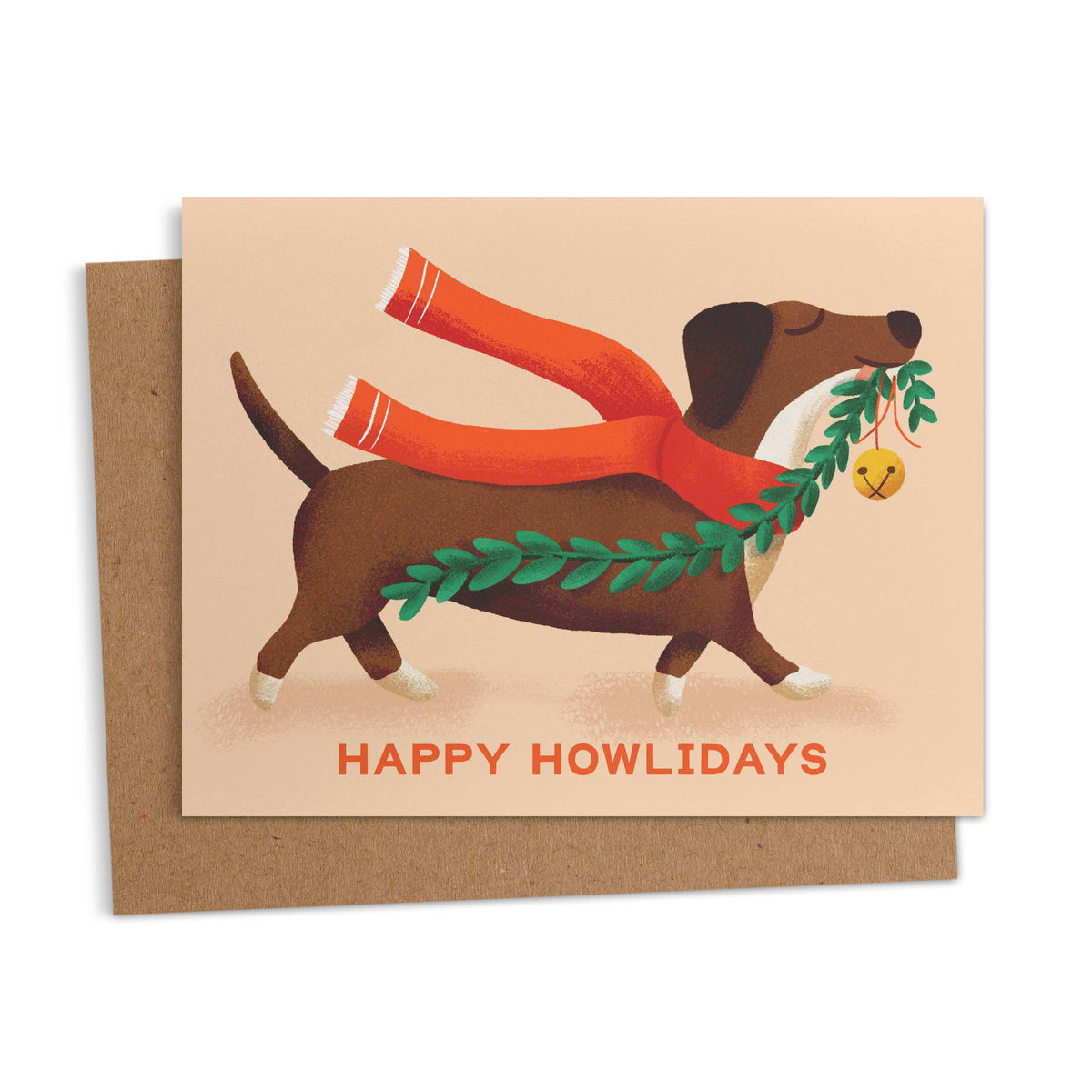 Ana Peake - Happy Howlidays Christmas Greeting Card