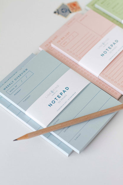 Line & Kind Paper - Weekly Planner - Minimal  notepad
