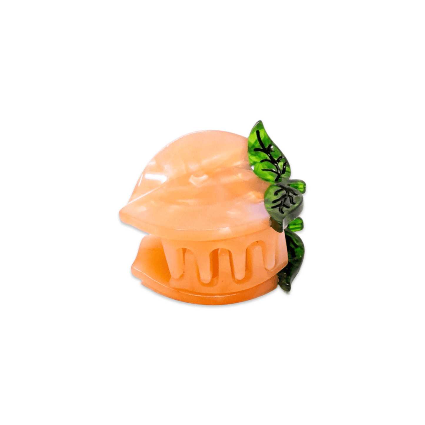 Jenny Lemons - Mini Peach Hair Claw Clip