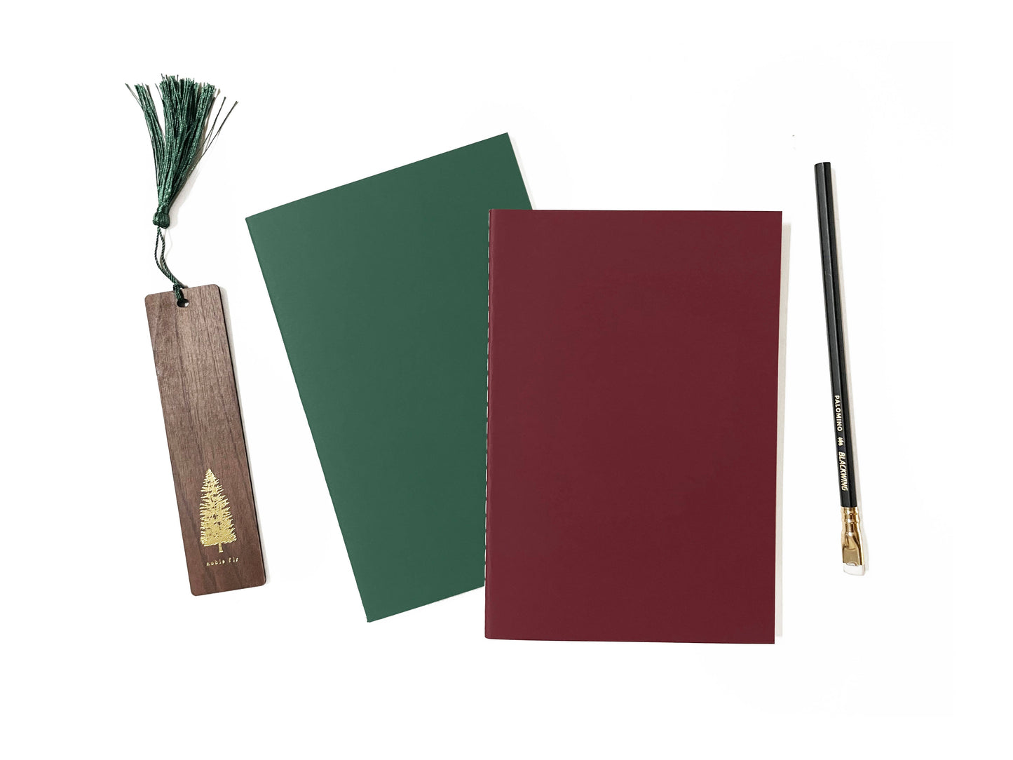 Studio Portmanteau -  A5 Medium Saddle Stitch  Blank Notebooks: White