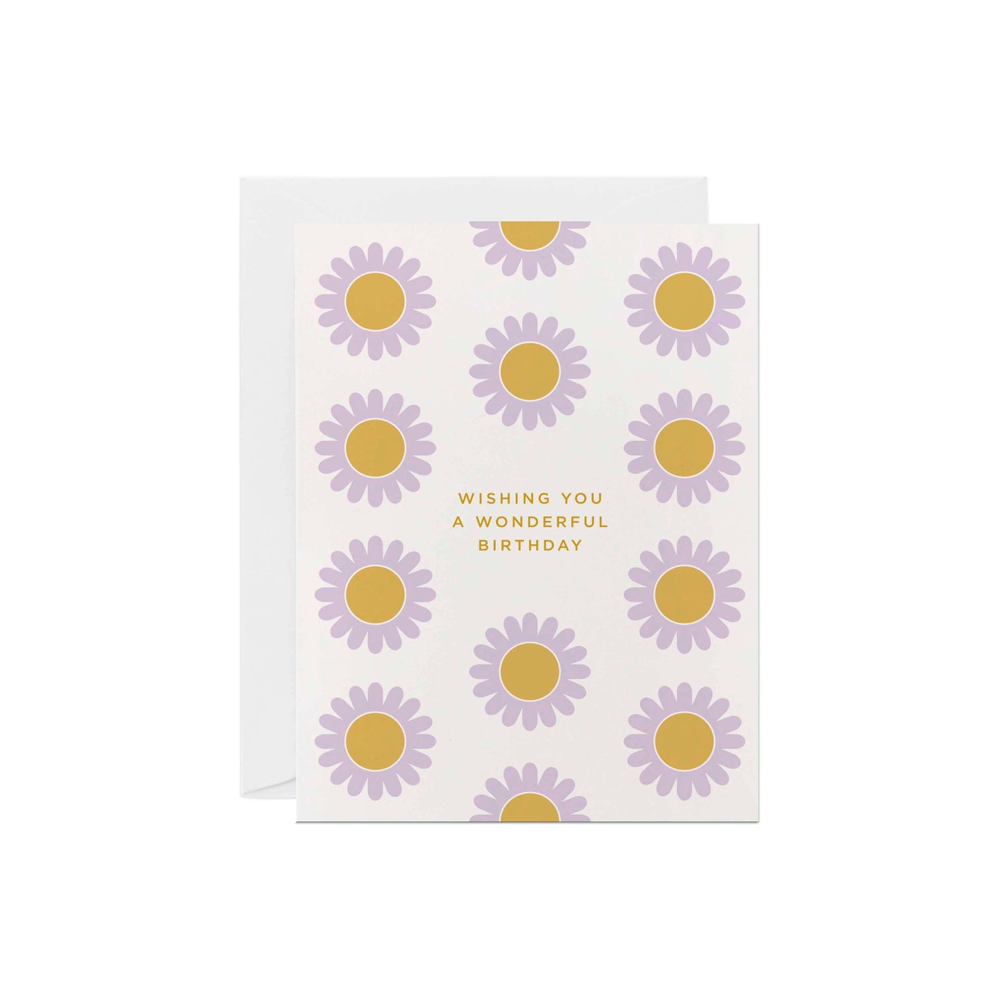 Line & Kind Paper - Birthday - Lavender Daisy