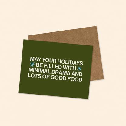 Gab Art & Design - Holiday drama - greeting card