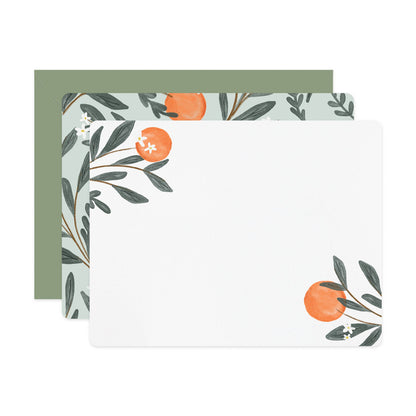 Ramona & Ruth - Orange Vine Flat Notes | Boxed Set of 6