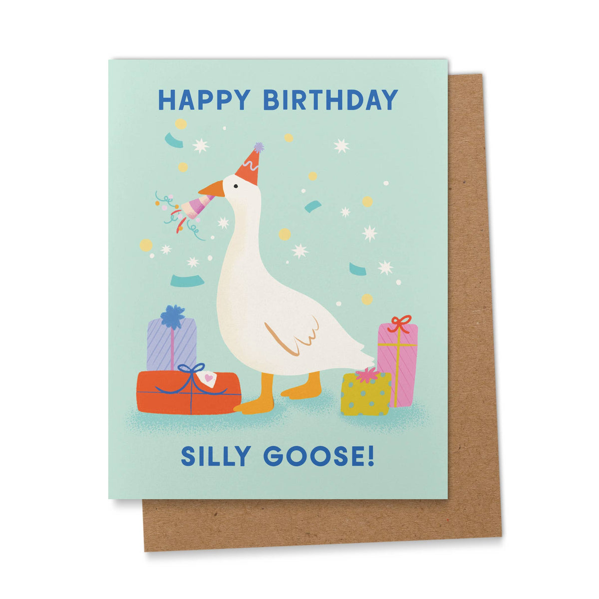 Ana Peake - Silly Goose Birthday Greeting Card