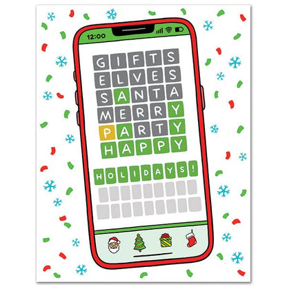THE FOUND - Brain Games Christmas Card