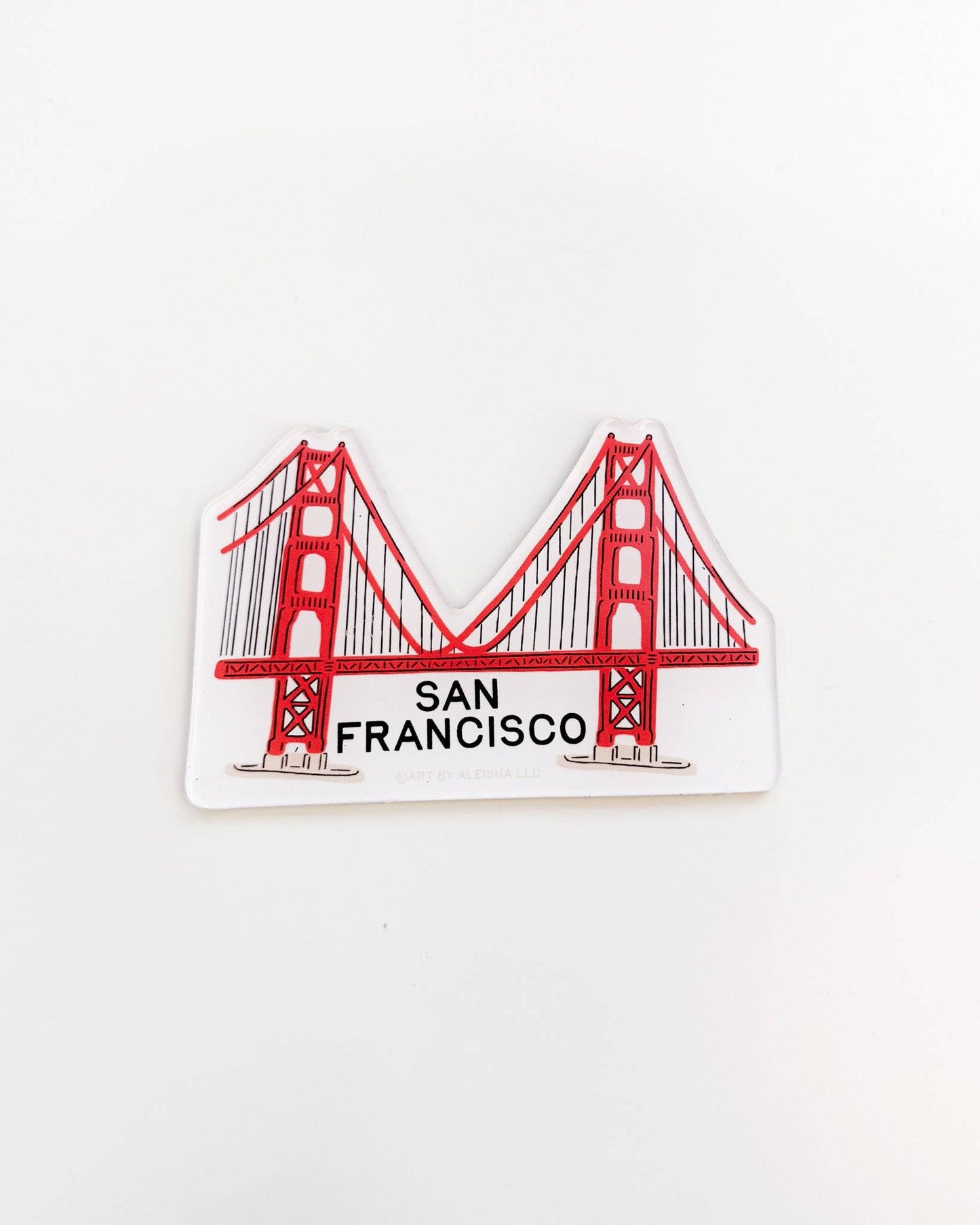 By Aleisha - Golden Gate Bridge Acrylic Magnet
