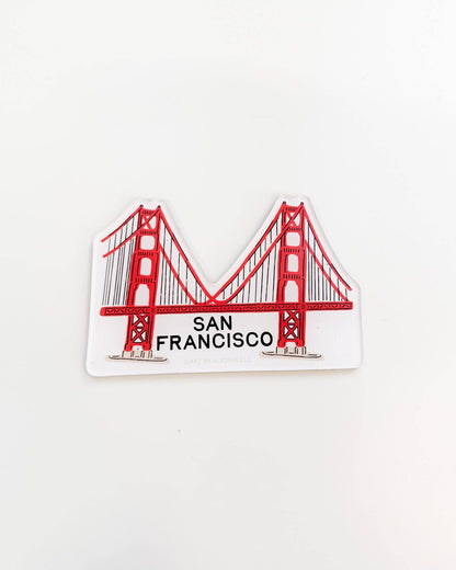 By Aleisha - Golden Gate Bridge Acrylic Magnet