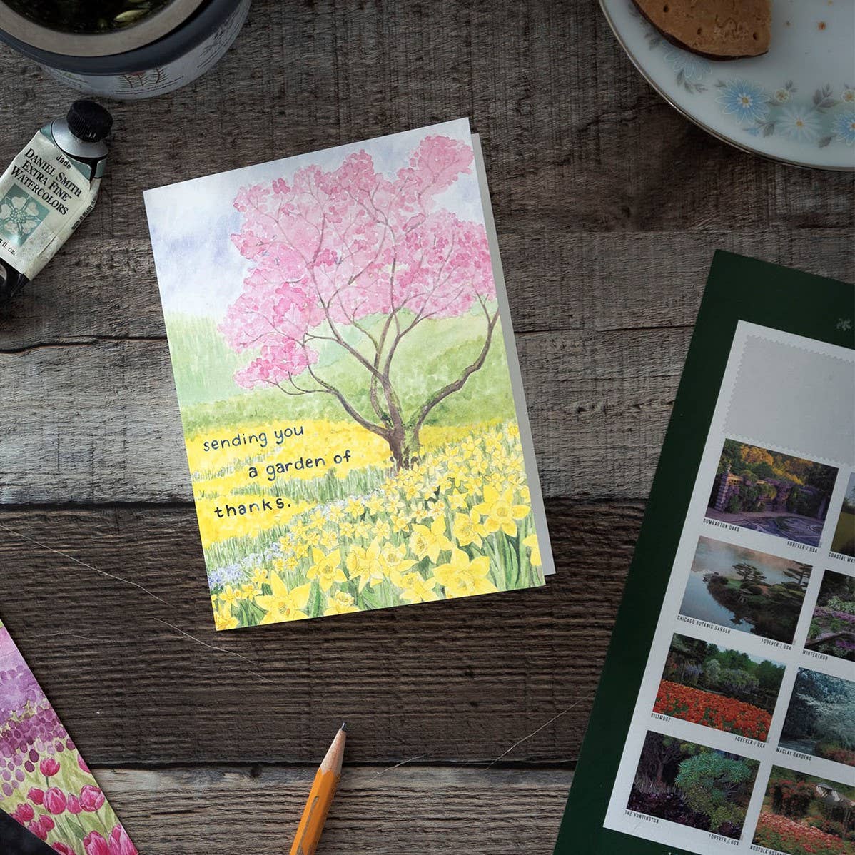 Yardia - Garden of Thanks - Gardening Thank You Card