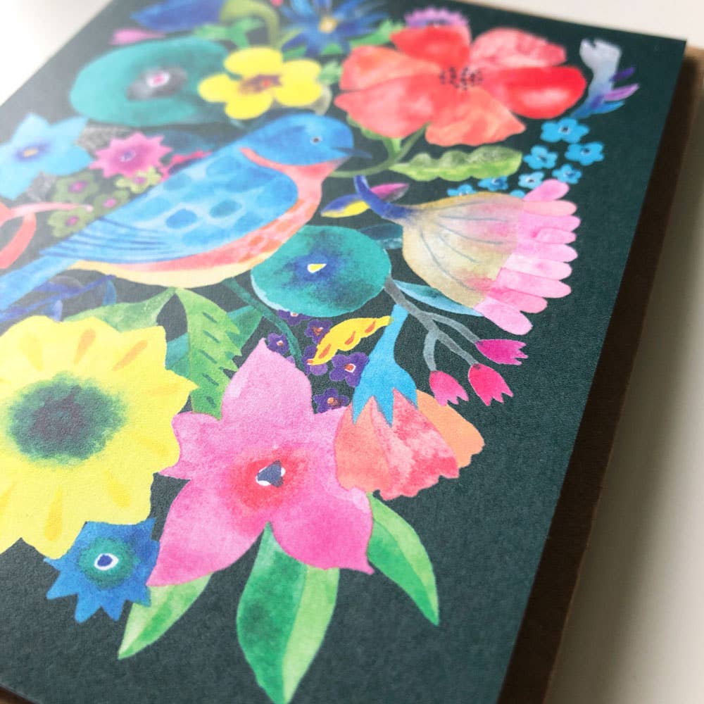 Honeyberry Studios - Bluebird Everyday Greeting Card