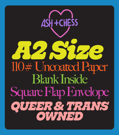Ash + Chess - Card - Love You Queerly