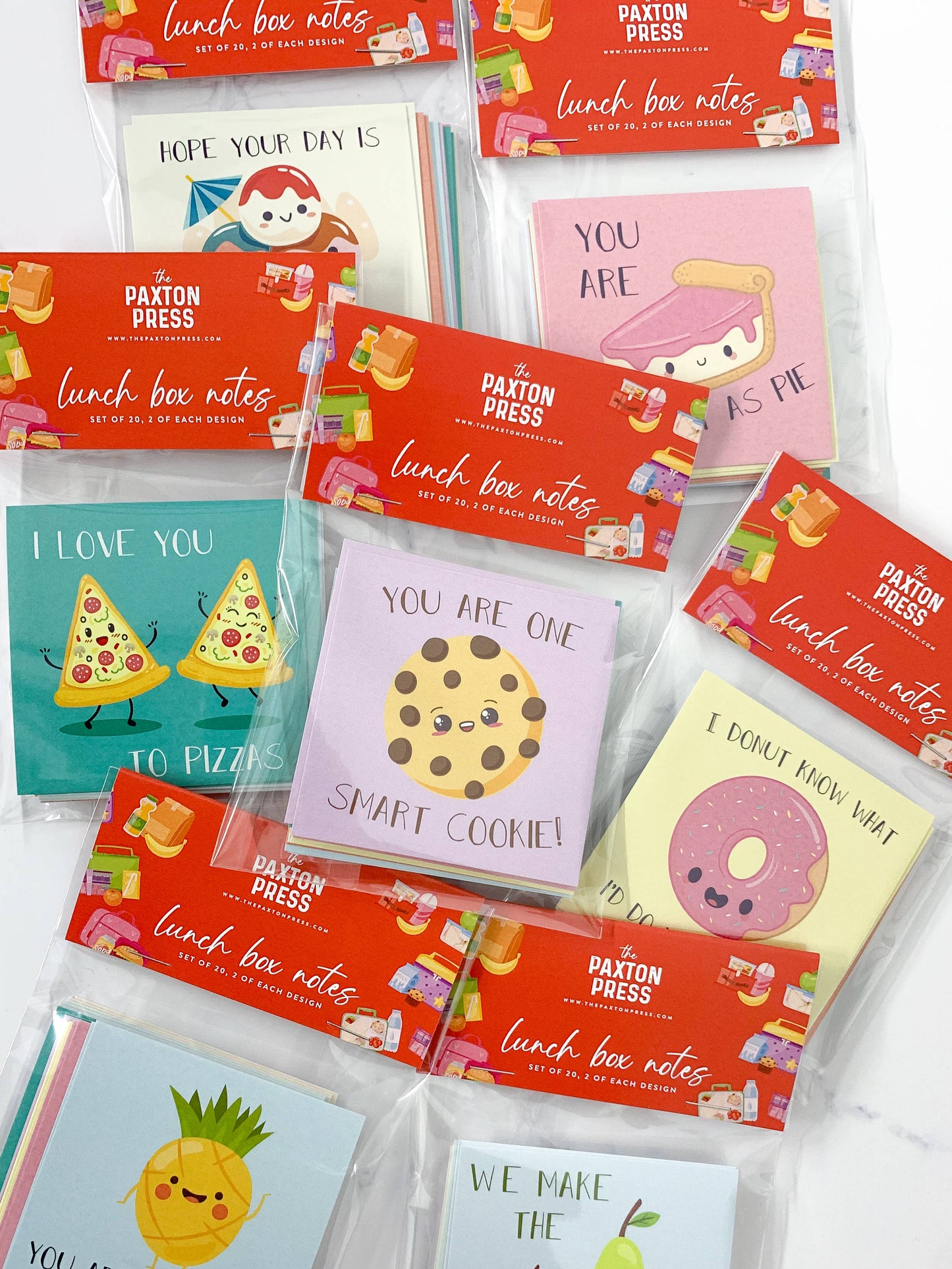 The Paxton Press - Lunch Box Notes - Cute Foods