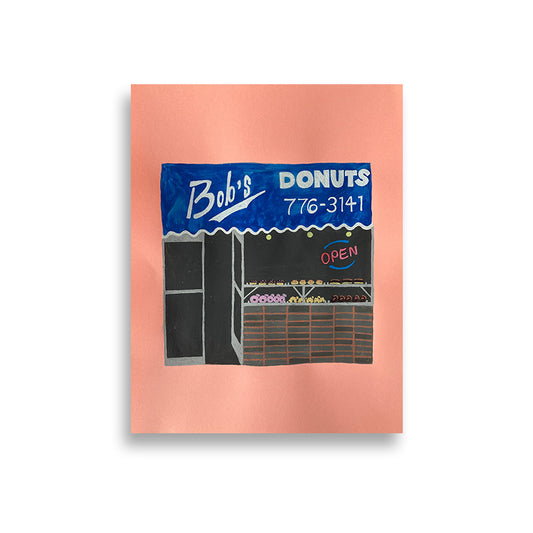 Bridget Watson Payne - Bob's Donuts Postcard