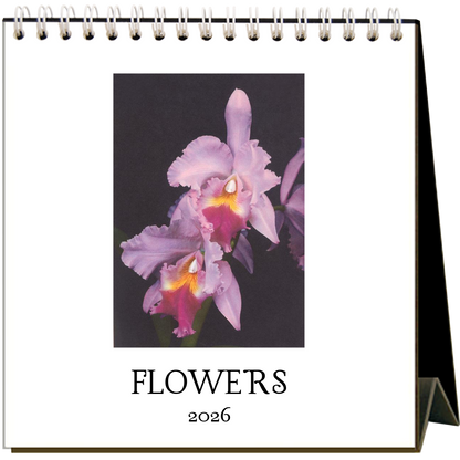 Found Image Press - Flowers 2026 Desk Calendar