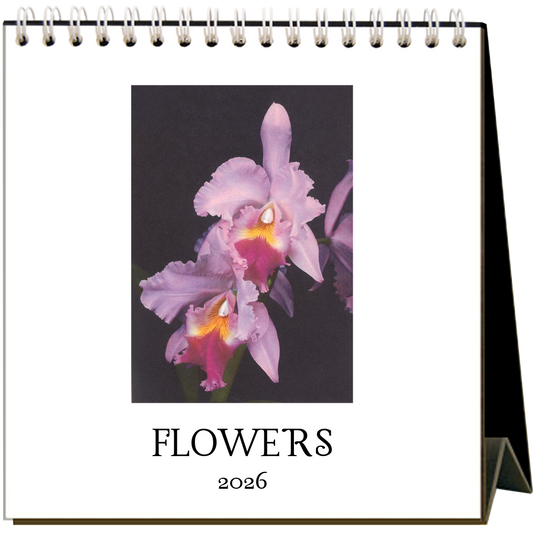 Found Image Press - Flowers 2026 Desk Calendar