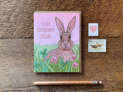 Noteworthy Paper & Press - Bunny Love Card
