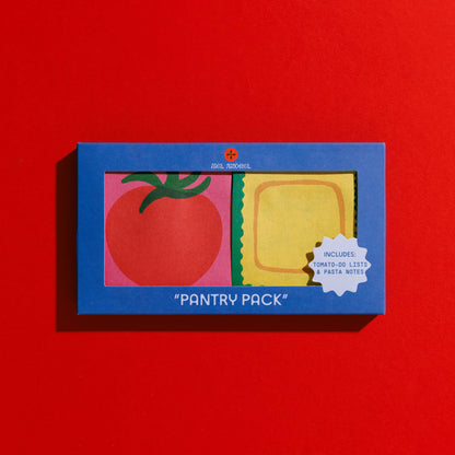 Mel Andrel - Pantry Pack - Pasta + Tomato Sticky Note 2 Pack