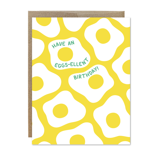 Maison Chanamon - Eggs-ellent Birthday Card